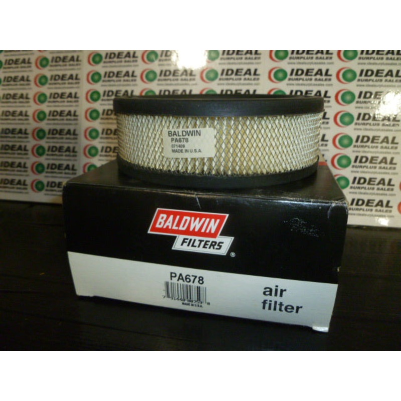 Baldwin PA678 Air Filter Element PA-678 Replaces WIX 42373, FRAM CA120PL and More