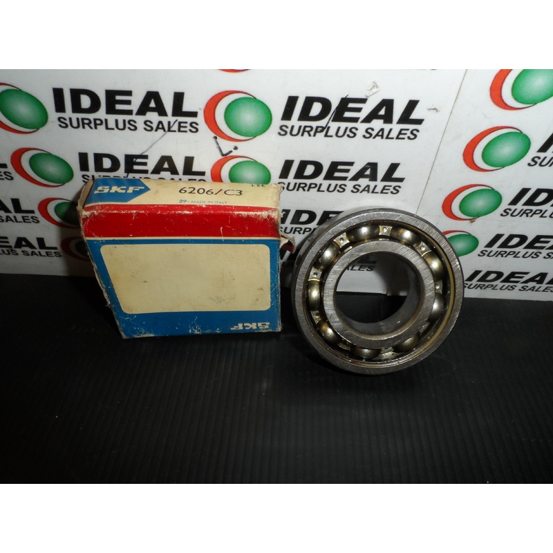 BEARING, SKF – 6206/C3 – BALL BEARING, SINGLE ROW