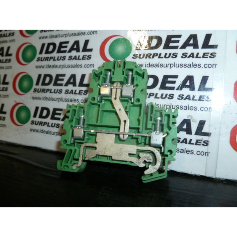 WEIDMULLER WDK4NPE TERMINAL|Factory Sealed Packaging|New In Box|New No Box|Used|Reconditioned