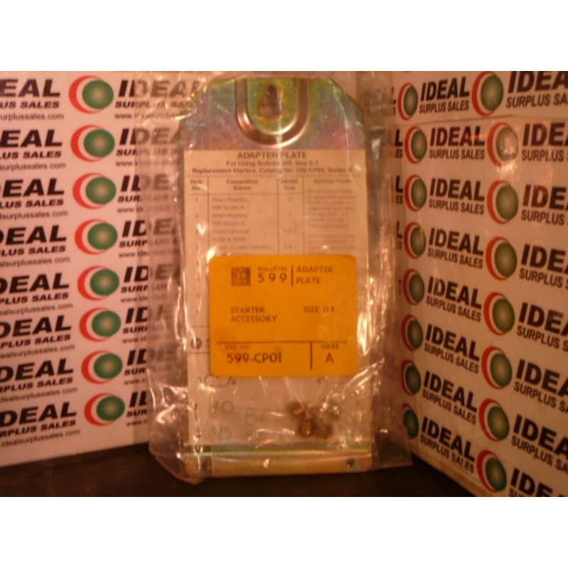 Allen Bradley 599-CP01  Series  A  Adapter Plate