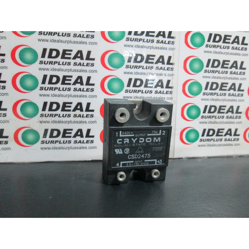 CRYDOM CSD2475|Factory Sealed Packaging|New In Box|New No Box|Used|Reconditioned