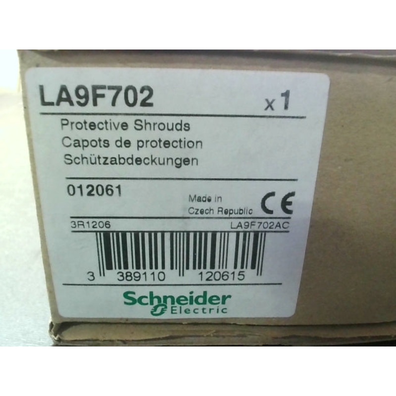 Schneider Telemecanique LA9F702 Contactor Relay Protective Terminal Shroud Kit