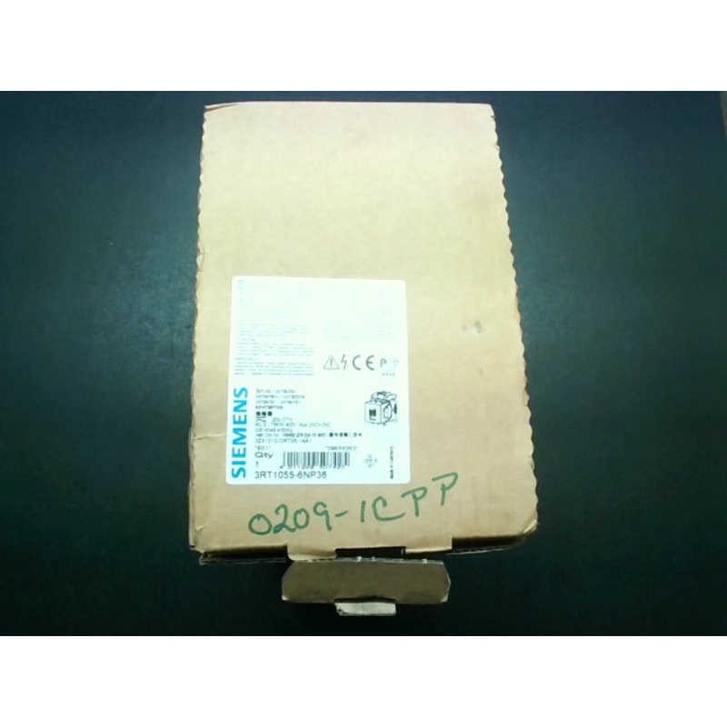 Siemens 3RT1055-6NP36 Power Contactor AC-3e/AC-3 150 A 75 kW / 400 V AC