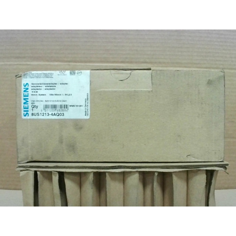 Siemens 8US1213-4AQ03 Sentron Busbar Adapter 60mm