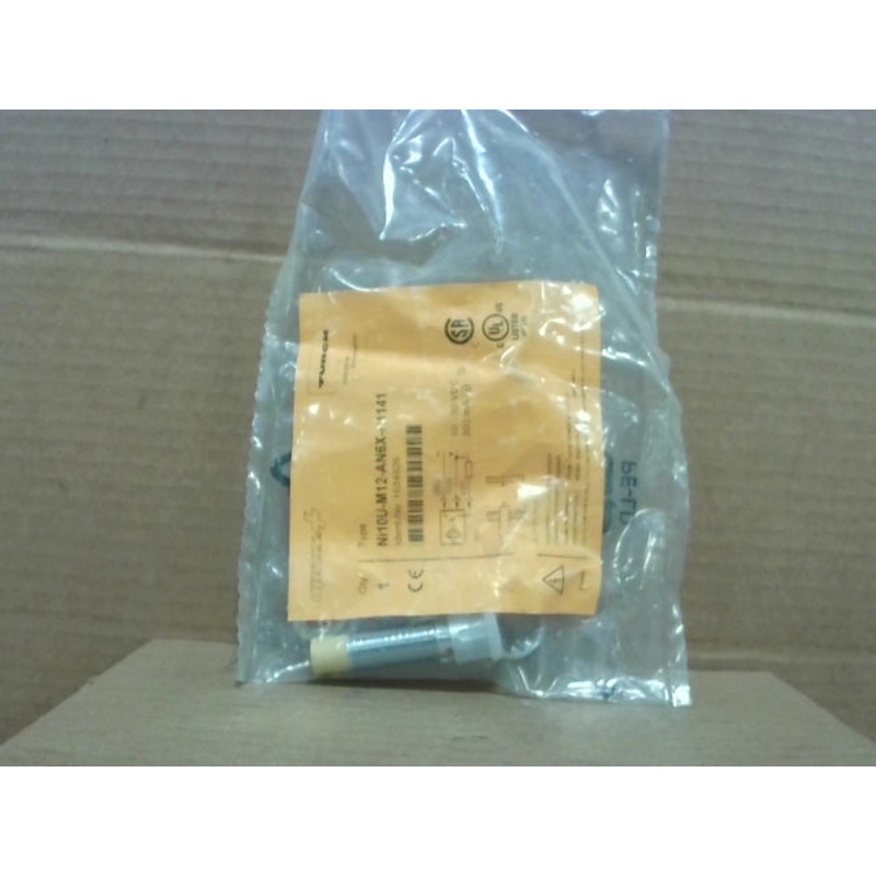 Turck Ni10U-M12-AN6X-H1141 Inductive Sensor (Lot of 3 pcs) 1634826
