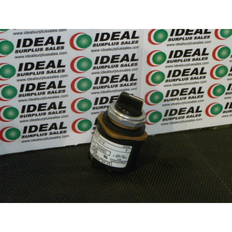 ALLEN-BRADLEY 800T-U19 – POTENTIOMETER UNIT, 300VAC, 2W MAX, 2500 OHM