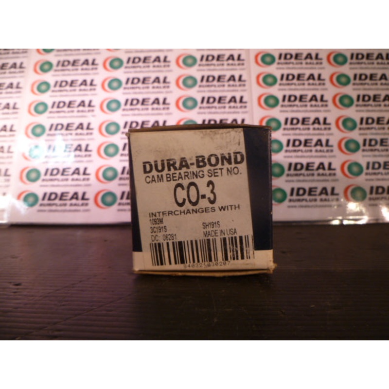CAM BEARING, DURA-BOND -CO-3|Factory Sealed Packaging|New In Box|New No Box|Used|Reconditioned
