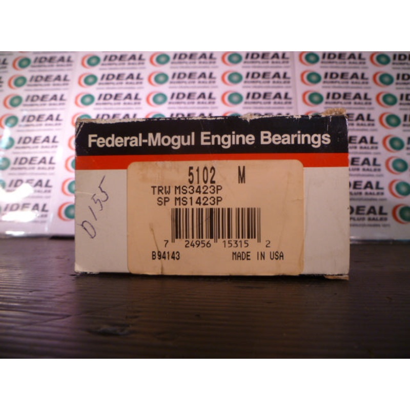 CAMSHAFT BEARING, FEDERAL MOGUL – 5102