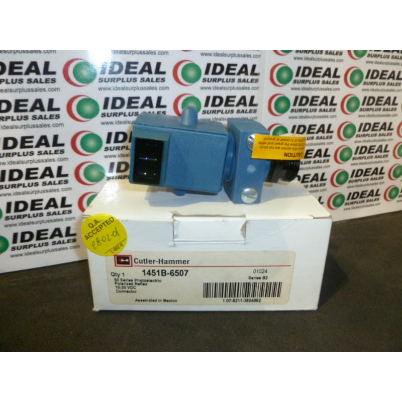 CUTLER-HAMMER  1451B-6507 – POLARIZED REFLEX, 50 SERIES, 10-30V DC