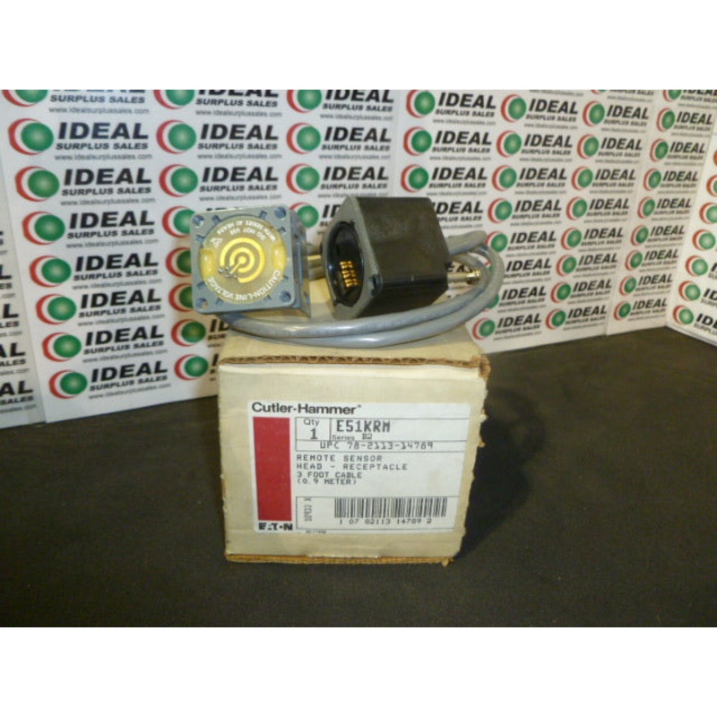 CUTLER-HAMMER  E51KRM – SENSOR, REMOTE HEAD, 3′ CABLE