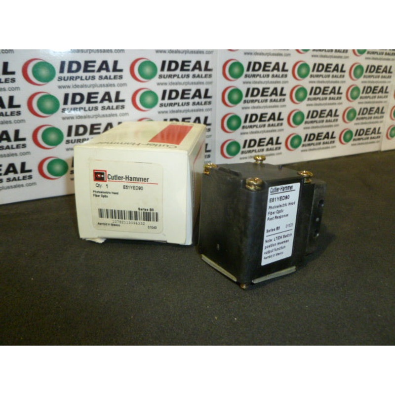 CUTLER-HAMMER  E51YED90 – HEAD, FIBER OPTIC PHOTOELECTRIC HEAD