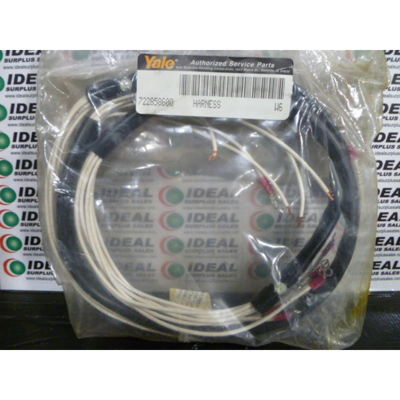 YALE 722858600 HARNESS|Factory Sealed Packaging|New In Box|New No Box|Used|Reconditioned