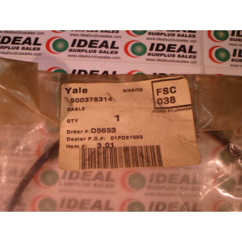 YALE 900378314|Factory Sealed Packaging|New In Box|New No Box|Used|Reconditioned