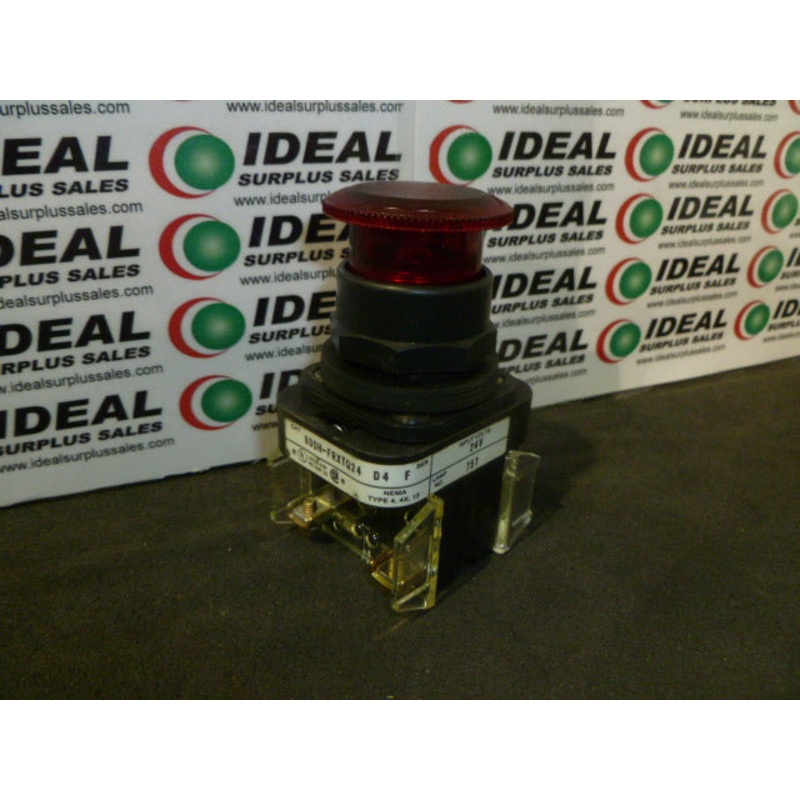 Allen Bradley 800H-FRXTQ24 Button Pull-Pull RD Lens 24V