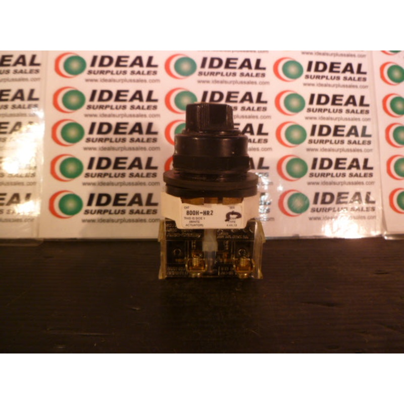 ALLEN BRADLEY 800HR2 SWITCH|Factory Sealed Packaging|New In Box|New No Box|Used|Reconditioned
