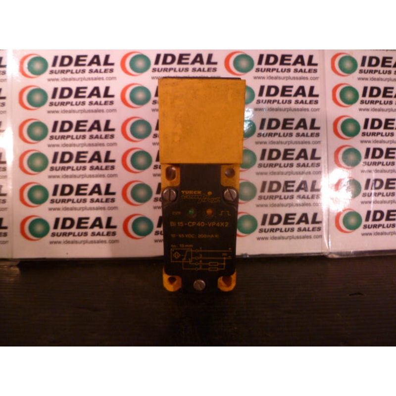 TURCK COMBI-PROX BI15CP40VP4X2 PROXIMITY SWITCH