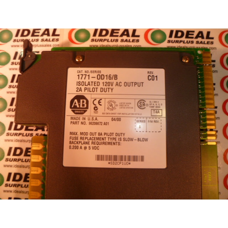 Allen Bradley 1771OD16/B Isolated Output Module