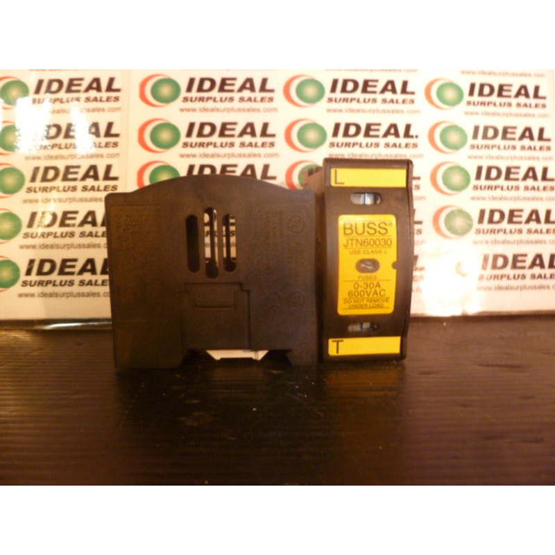 BUSS JTN60030 FUSE HOLDER|Factory Sealed Packaging|New In Box|New No Box|Used|Reconditioned