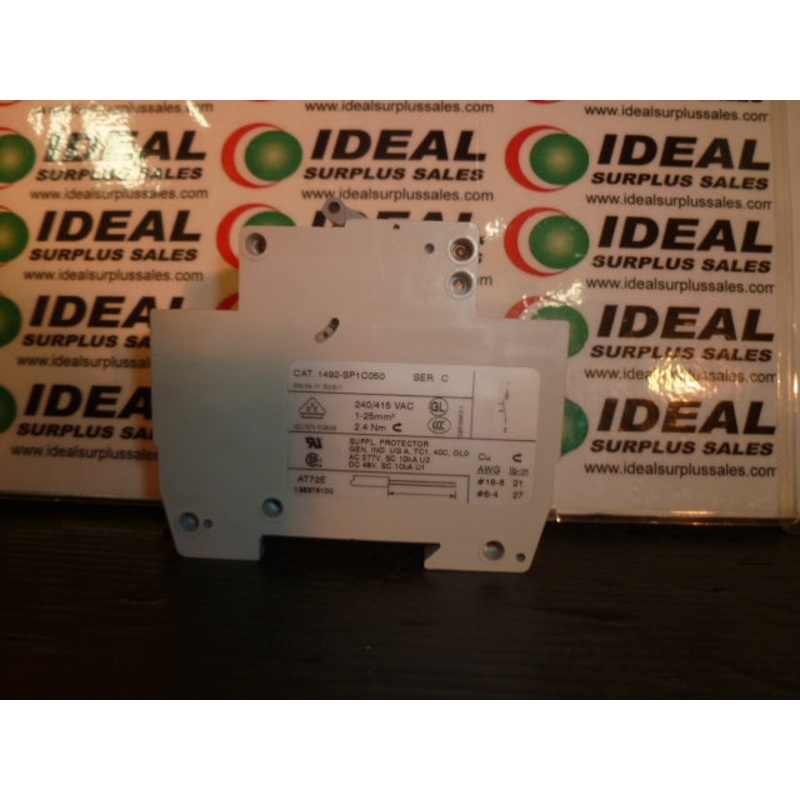 CIRCUIT BREAKER, ALLEN BRADLEY – 1492-SP1C050, SERIES C