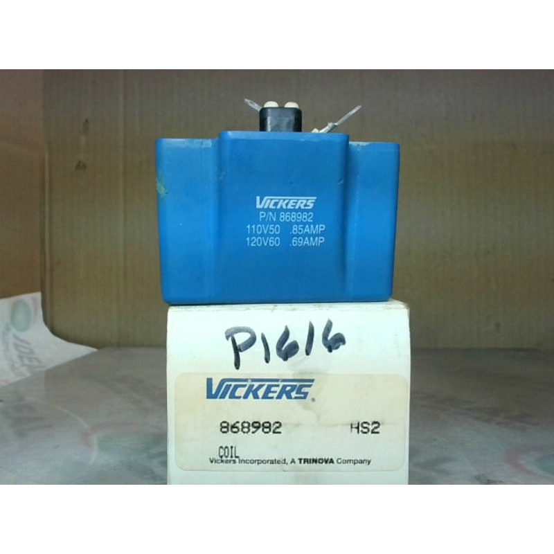 Vickers 868982 Solenoid Coil 110V50 0.85A 120V60 0.69A