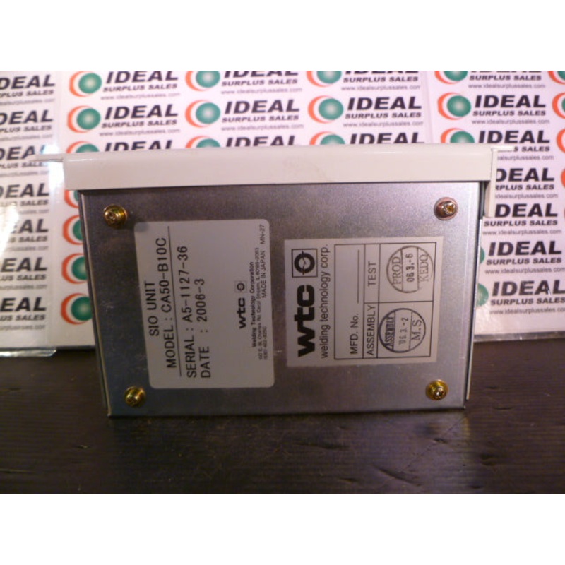 WELDING TECHNOLOGY CA50B10C|Factory Sealed Packaging|New In Box|New No Box|Used|Reconditioned