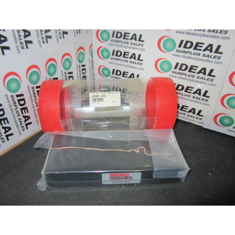 WM BERG, LRSF-40 – LINEAR CROSS ROLLER SLIDES 500lb LOAD RATE
