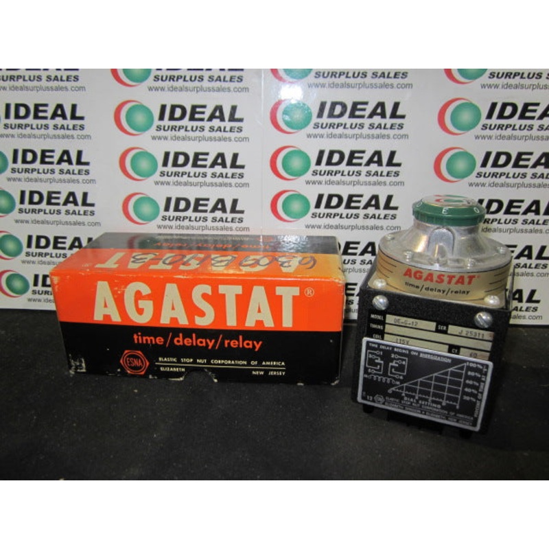 AGASTAT DEG12 RELAY|Factory Sealed Packaging|New In Box|New No Box|Used|Reconditioned