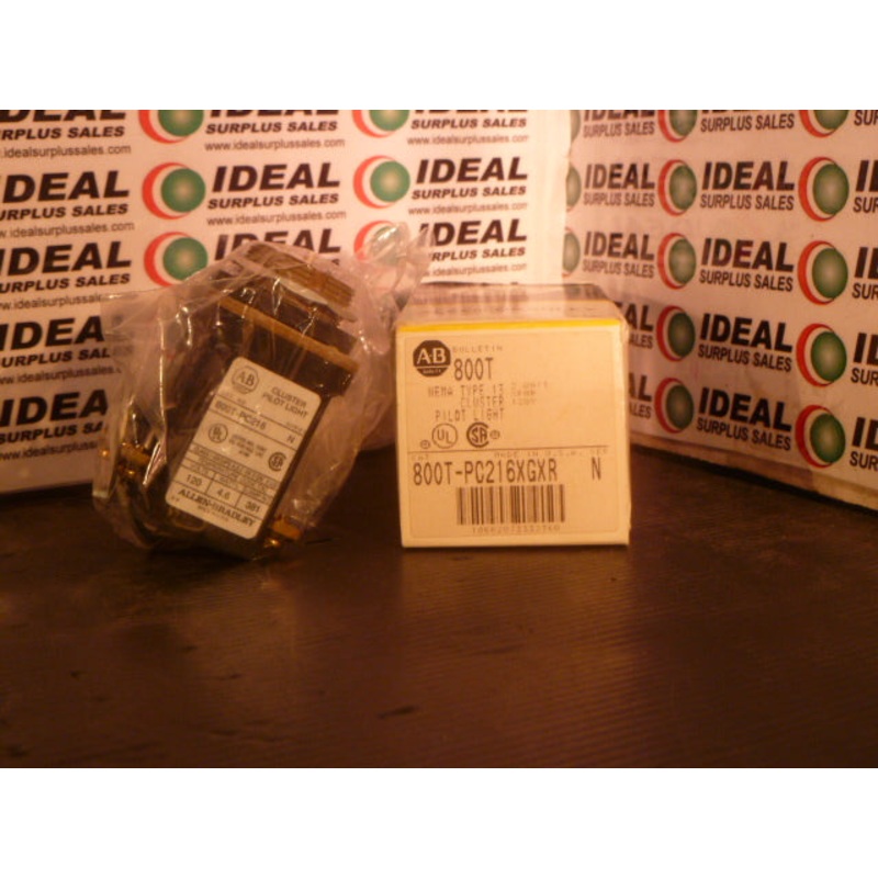 ALLEN BRADLEY 800T-PC216XGXR Pilot Light Series N No Lens