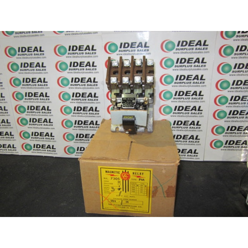 CLARK CONTROLLER, 5U4-1-16 – RELAY: 110V, 60CY