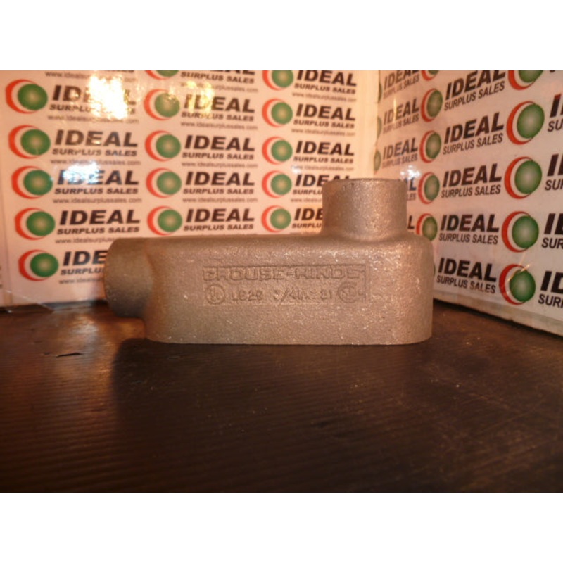 Crouse-Hinds LB29 Threaded Rigid Conduit Outlet Body 3/4 NO BOX