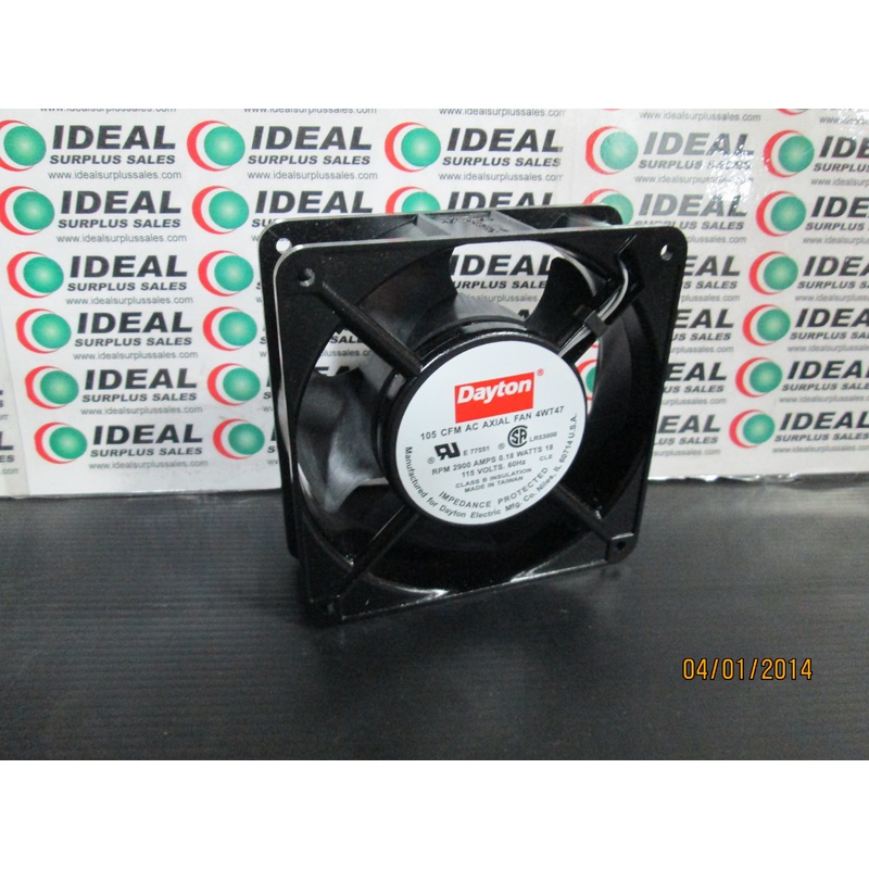 DAYTON 4WT47 FAN|Factory Sealed Packaging|New In Box|New No Box|Used|Reconditioned