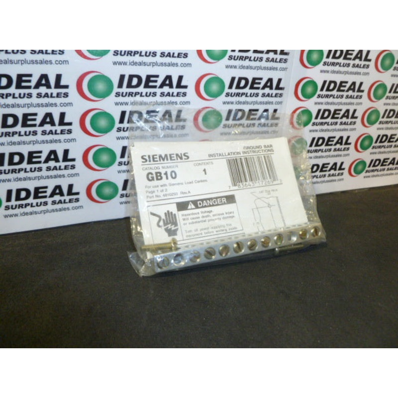 SIEMENS GB10|Factory Sealed Packaging|New In Box|New No Box|Used|Reconditioned