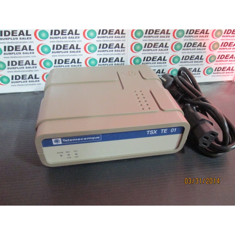 TELEMECANIQUE TSXTE01 MODULE|Factory Sealed Packaging|New In Box|New No Box|Used|Reconditioned