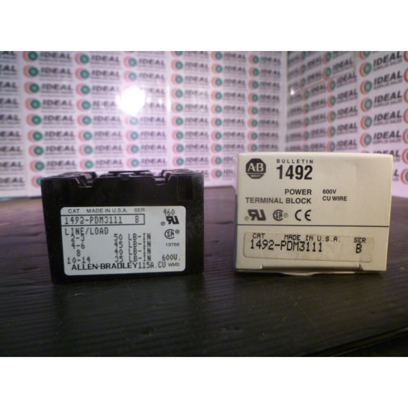 Allen Bradley 1492-PDM3111 Terminal Power Block