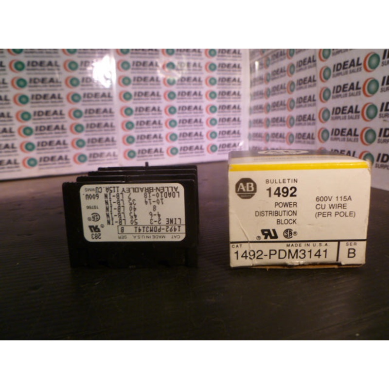 Allen Bradley 1492-PDM3141 Power Distribution Block  BLOCK
