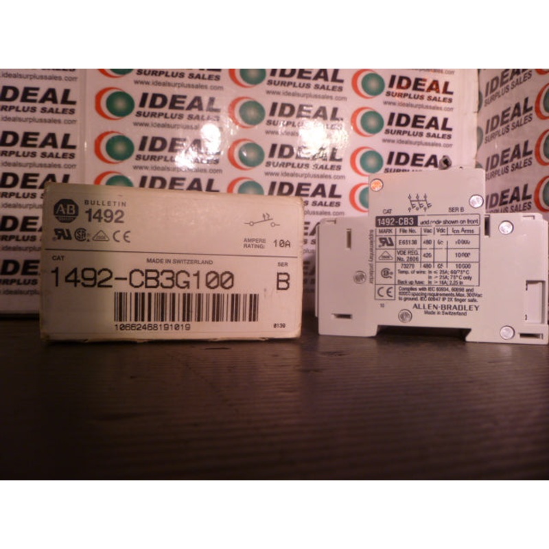 ALLEN BRADLEY 1492CB3G100 BREAKER
