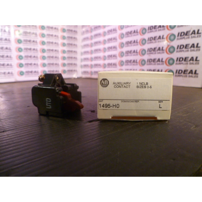 Allen Bradley 1495-H0 Auxiliary Contact Size 0-5