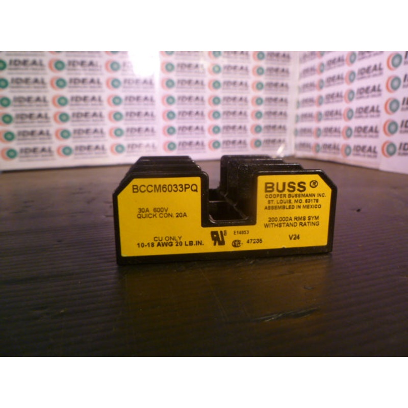 BUSS BCCM6033PQ|Factory Sealed Packaging|New In Box|New No Box|Used|Reconditioned