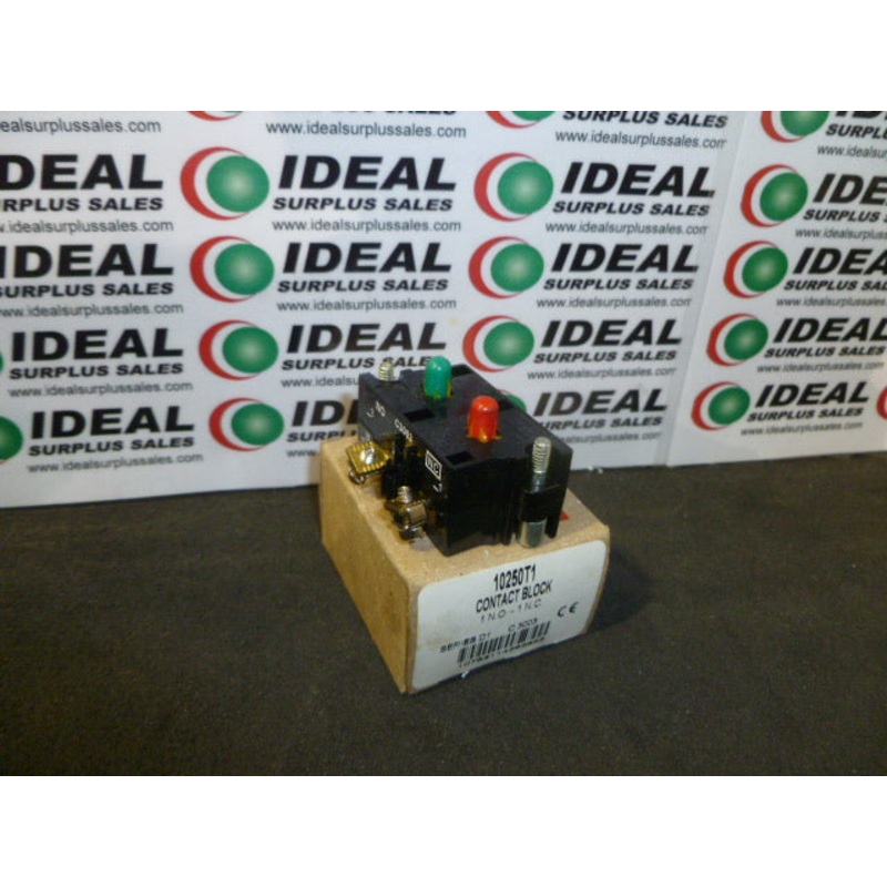 Cutler Hammer 10250T1 Contact Block 6A