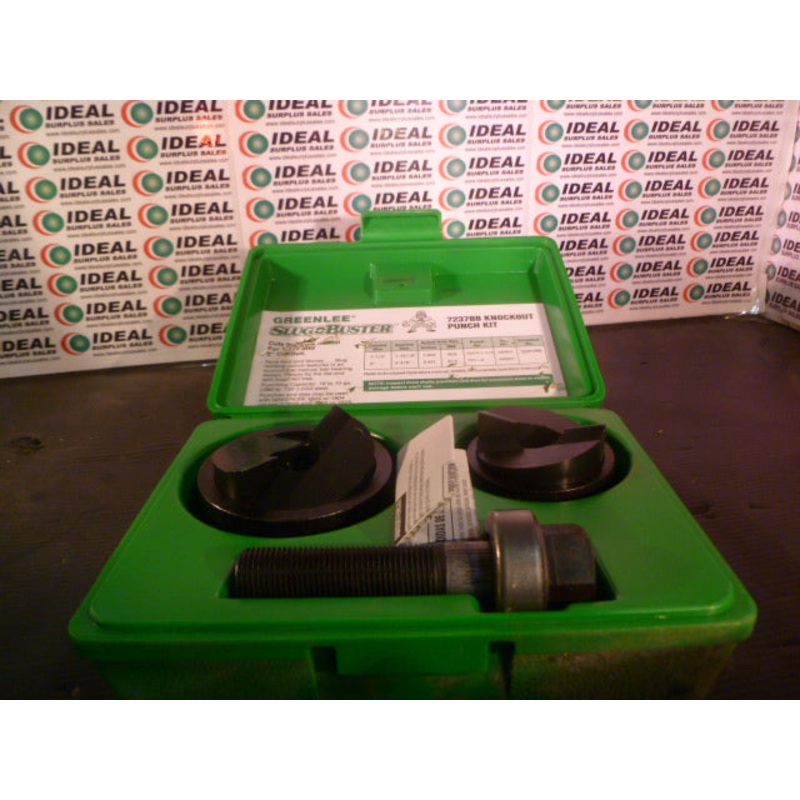 SLUGBUSTER 7237BB PUNCH SET|Factory Sealed Packaging|New In Box|New No Box|Used|Reconditioned