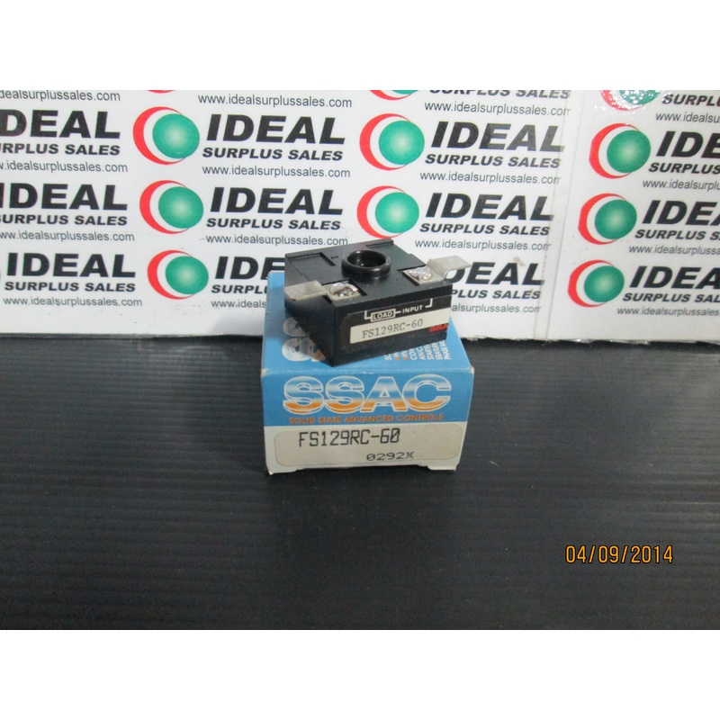 SOLID STATE ADVANCED CONTROLS FS129RC60