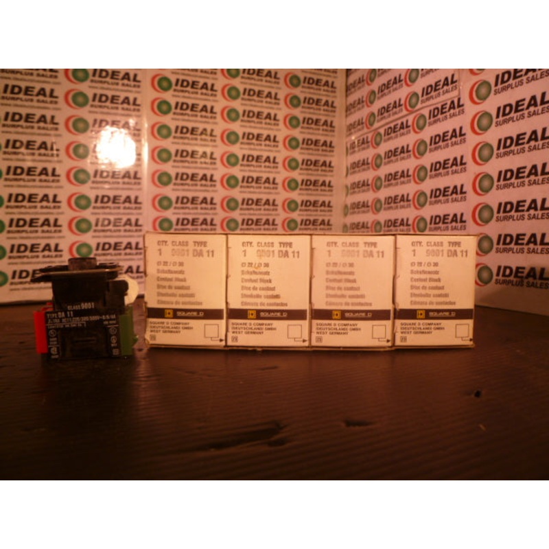 SQUARE D DA11 BLOCK|Factory Sealed Packaging|New In Box|New No Box|Used|Reconditioned