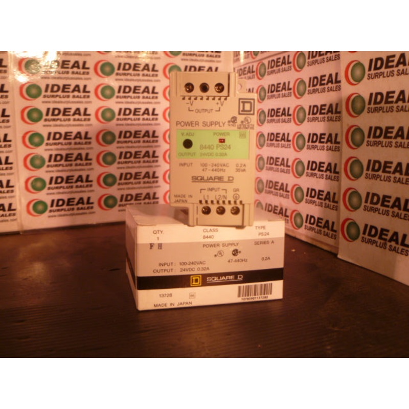 SQUARE D PS24|Factory Sealed Packaging|New In Box|New No Box|Used|Reconditioned