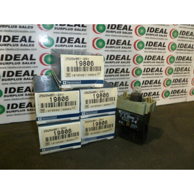 Telemecanique ZB2BW061 Light Module Assembly 22mm 24V 19806