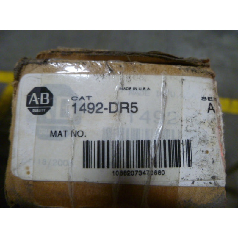 Allen Bradley 1492-DR5 Aluminum Rail Mounting Strip Center Jumpers 35mm X 7.5mm X 1M (pack of 10)