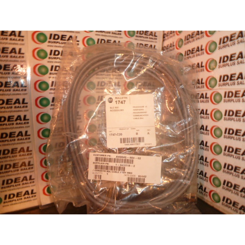 ALLEN BRADLEY 1747C20 CABLE|Factory Sealed Packaging|New In Box|New No Box|Used|Reconditioned