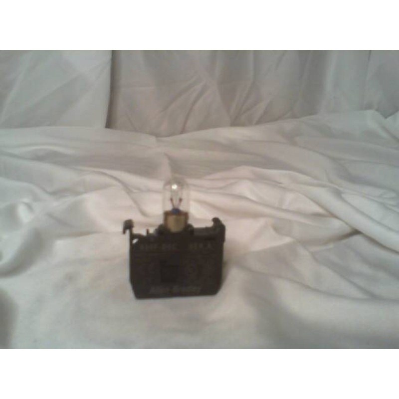 Allen Bradley 800F-D0C Series A Incandescent Light Module w/Bulb