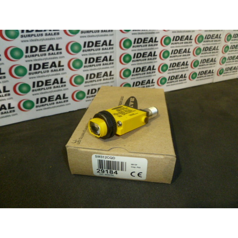 Banner SM312CQD Mini-Beam Photoelectric Sensor 29184