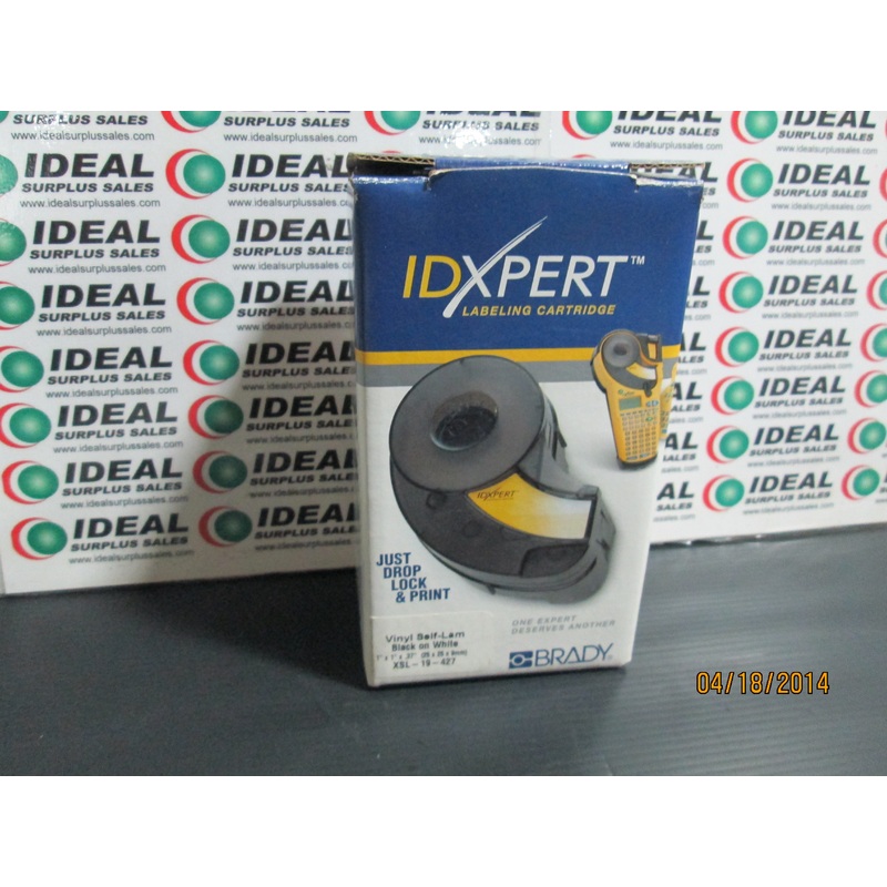 BRADY XSL19427 CARTRIDGE|Factory Sealed Packaging|New In Box|New No Box|Used|Reconditioned