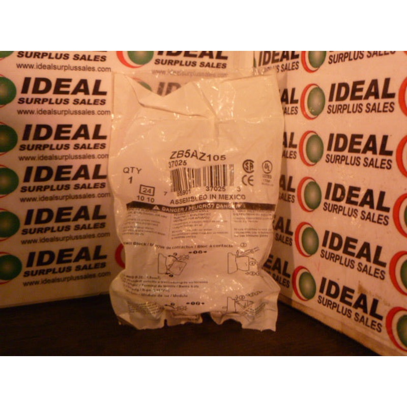 Schneider Electric ZB5AZ105 Harmony Contact Block NO/NC (4 PCS)